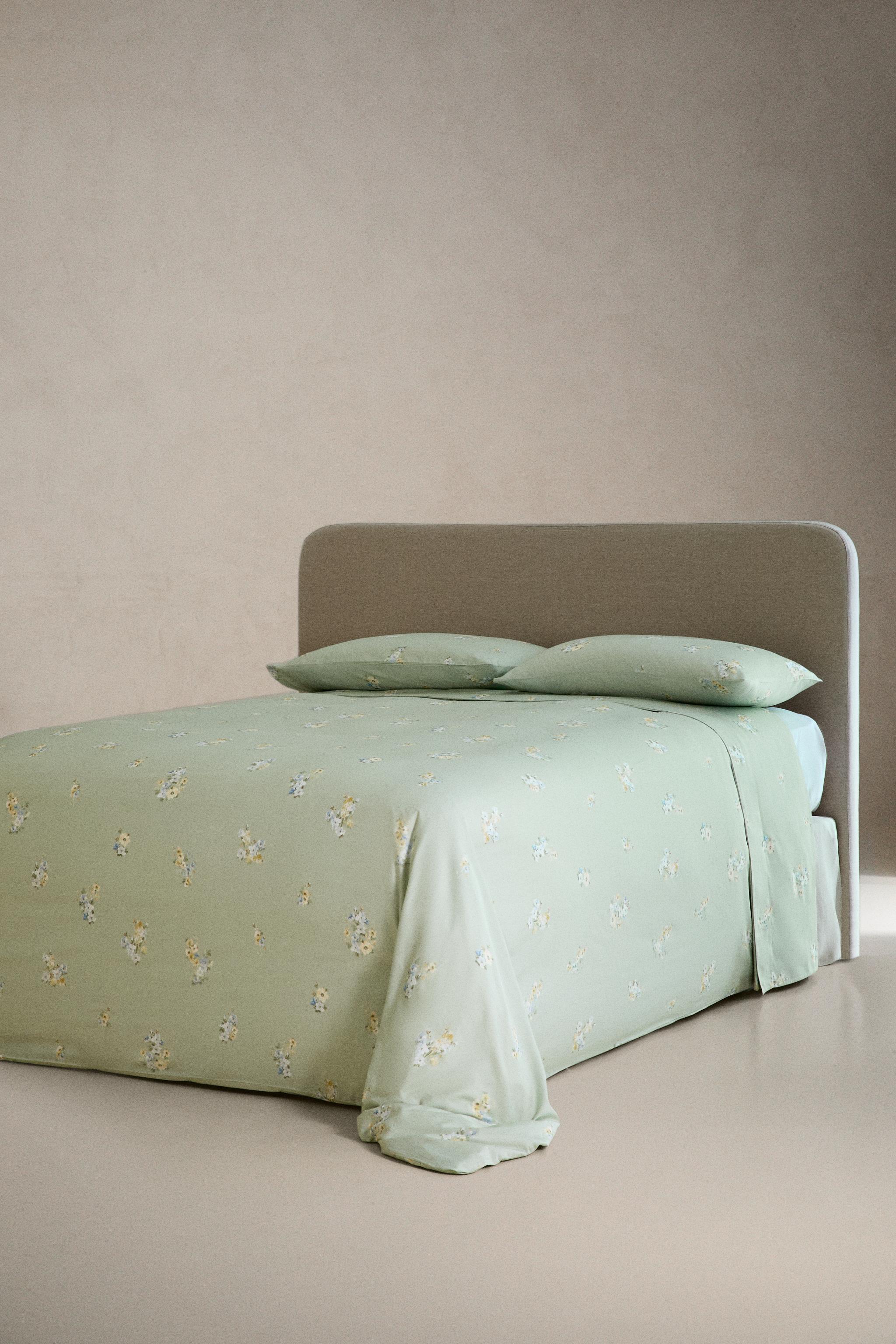 WILD FLOWER SATEEN DUVET COVER